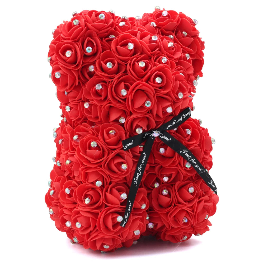 Diamond Rose Bear