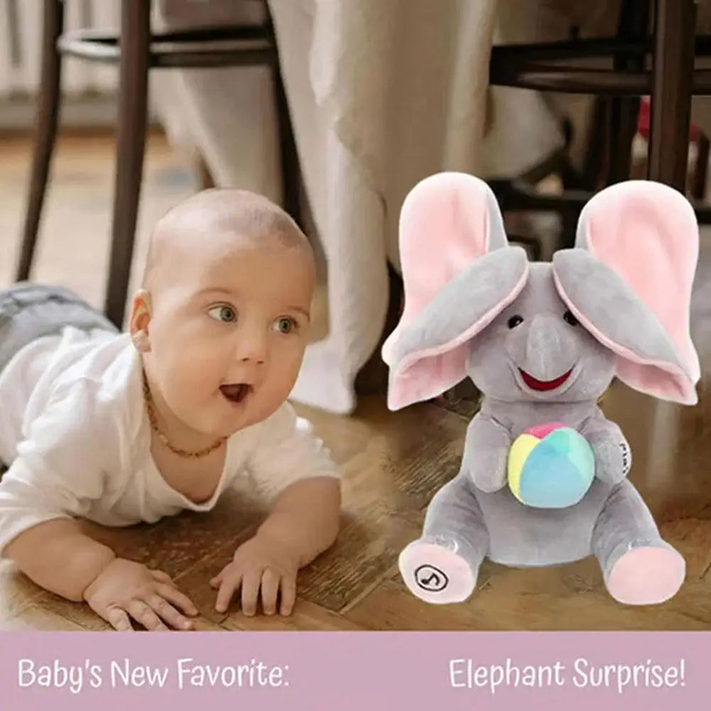 Musical Elephant Plush Toy