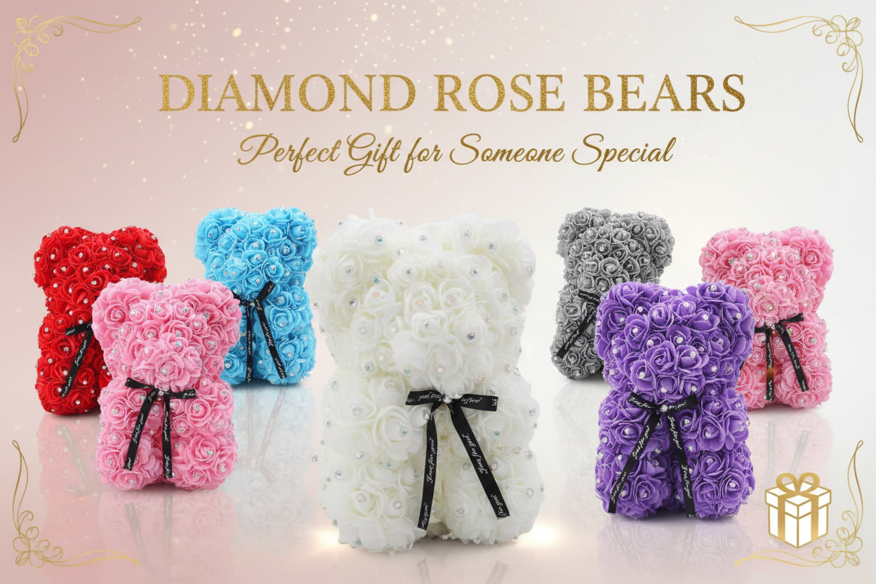 Diamond Rose Bears Homepage Banner